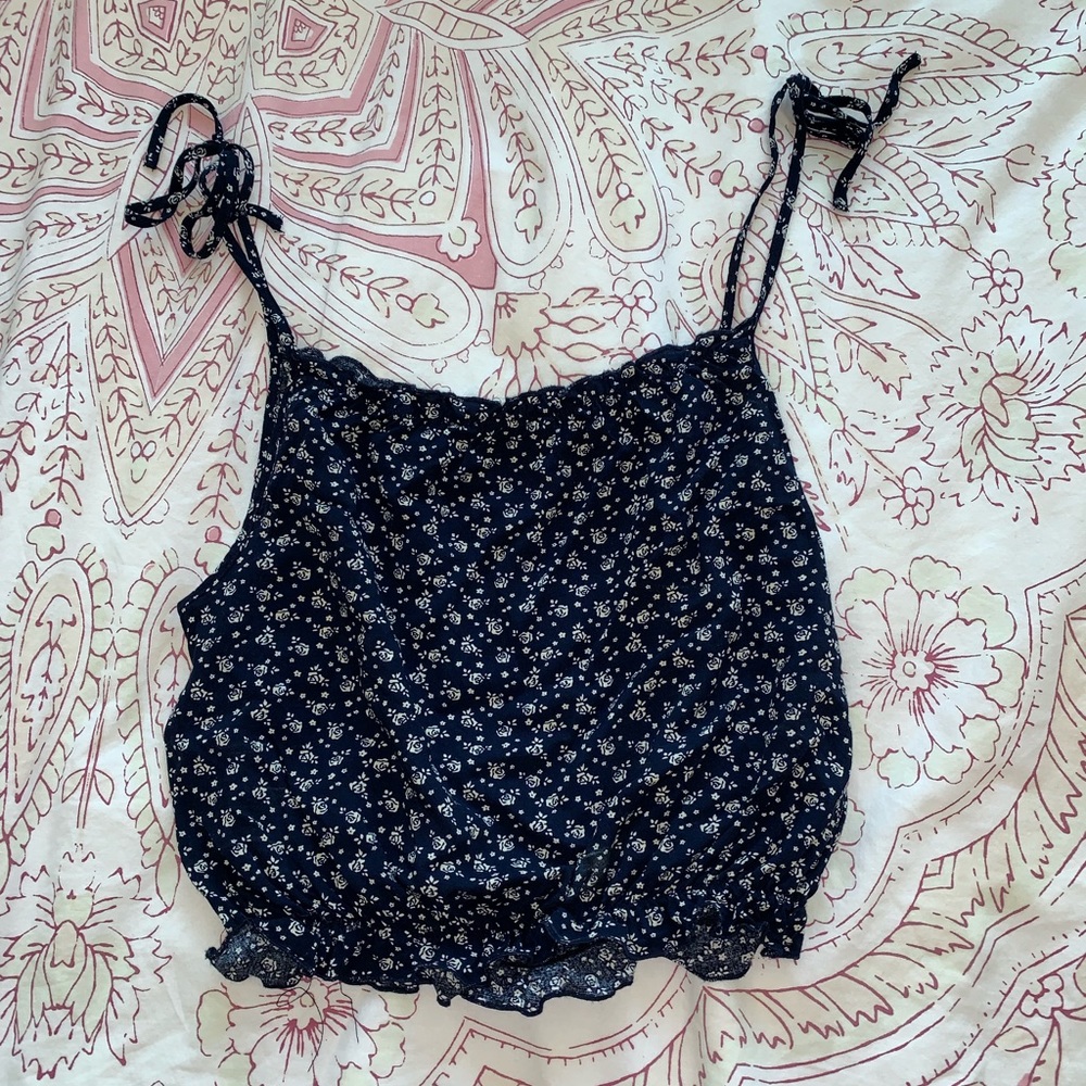 Cropped Brandy Tank